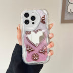 Case Hp Untuk iPhone 16 Pro Kesing Phone Mirror Indah Casing Ponsel Cermin KupuKupu Softcase Soft Silikon Sofcase Cassing Hardcase Cesing Kasing Chasing 5249 Tahan Jatuh