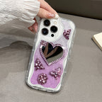 Case Hp Untuk iPhone 16 Pro Kesing Phone Mirror Indah Casing Ponsel Cermin KupuKupu Softcase Soft Silikon Sofcase Cassing Hardcase Cesing Kasing Chasing 5249 Tahan Jatuh